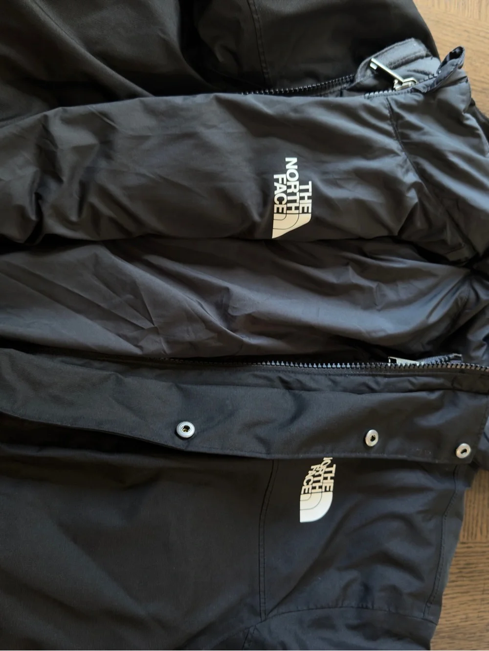 The North Face Gotham Parka Jacket Black Boys XL 14/16